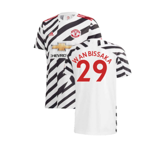 2020-2021 Man Utd Adidas Third Football Shirt (WAN BISSAKA 29)