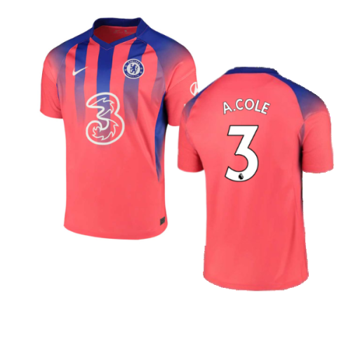 2020-2021 Chelsea Third Nike Football Shirt (A.COLE 3)