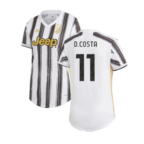 2020-2021 Juventus Adidas Home Womens Shirt (D.COSTA 11)