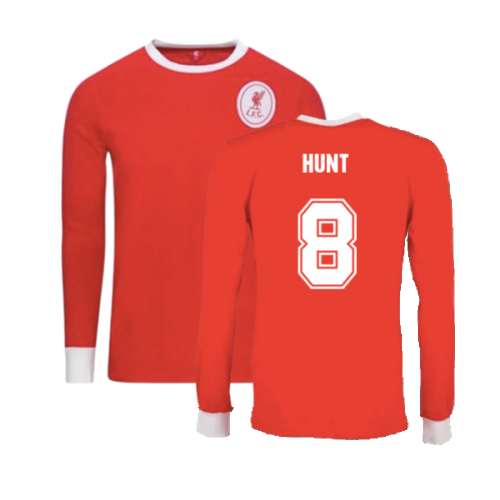 1964-1965 Liverpool Retro Wembley 65 Crew Neck (Hunt 8)