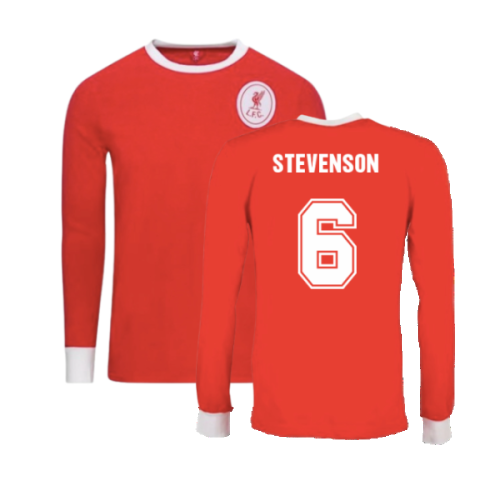 1964-1965 Liverpool Retro Wembley 65 Crew Neck (Stevenson 6)