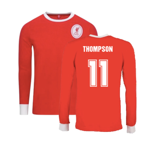 1964-1965 Liverpool Retro Wembley 65 Crew Neck (Thompson 11)