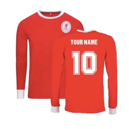 1964-1965 Liverpool Retro Wembley 65 Crew Neck (Your Name)