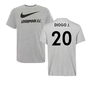 2020-2021 Liverpool Vapor Home Shirt (DIOGO J. 20)