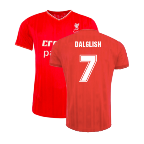 1986 Liverpool Crown Paints Home Shirt (DALGLISH 7)