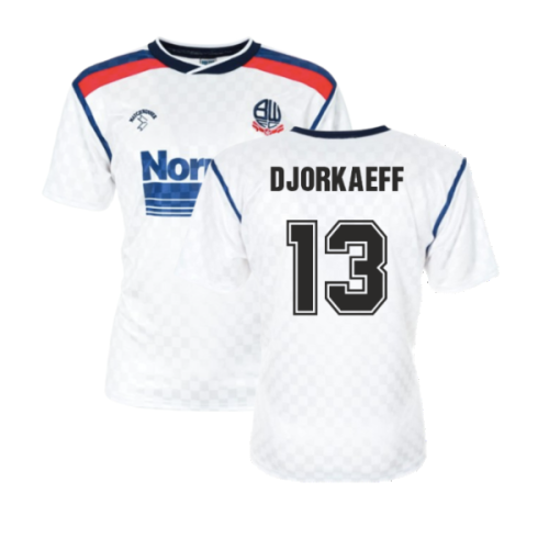 1988-1990 Bolton Home Retro Shirt (Djorkaeff 13)