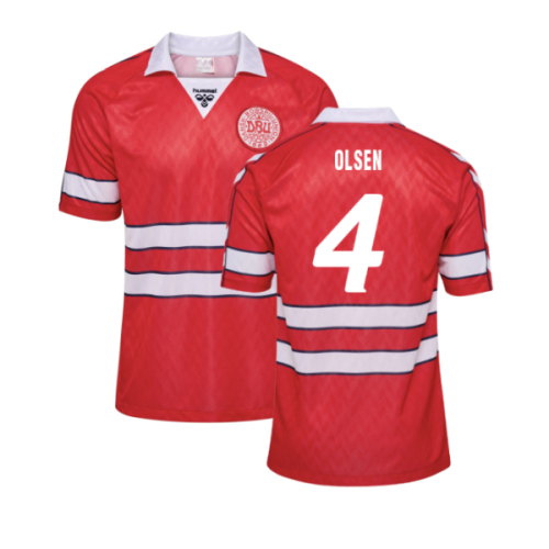 1988 Denmark Home Retro Shirt (Olsen 4)