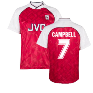 1990-1992 Arsenal Home Shirt (Campbell 7) 1990-1992 Arsenal Home Shirt (Campbell 7)