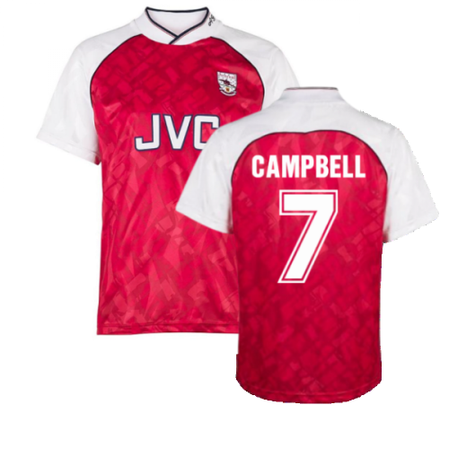 1990-1992 Arsenal Home Shirt (Campbell 7)