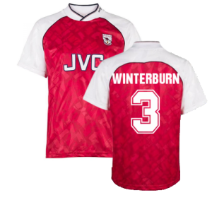 1990-1992 Arsenal Home Shirt (WINTERBURN 3)