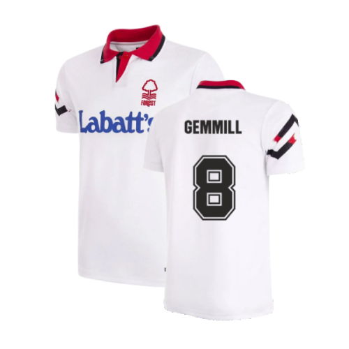 1992-1993 Nottingham Forest Away Retro Shirt (Gemmill 8)