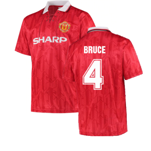 1994 Manchester United Home Football Shirt (BRUCE 4)