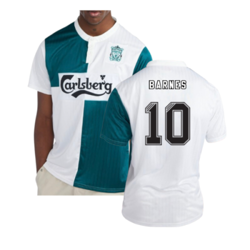 1995-1996 Liverpool Retro Away Shirt (Barnes 10)