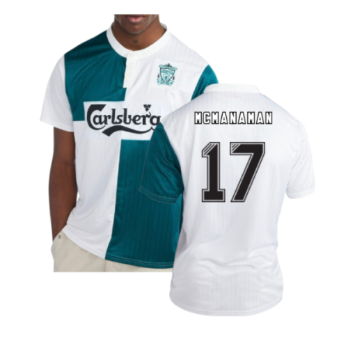 1995-1996 Liverpool Retro Away Shirt (McManaman 17)