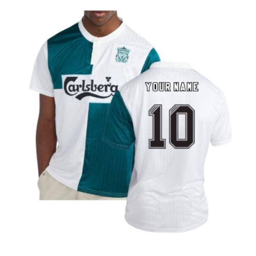 1995-1996 Liverpool Retro Away Shirt (Your Name)