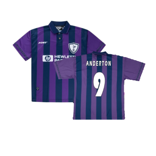 1995-1996 Tottenham Away Pony Retro Shirt (Anderton 9)