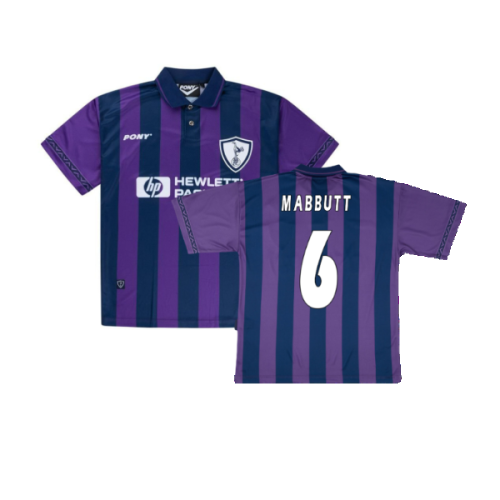 1995-1996 Tottenham Away Pony Retro Shirt (Mabbutt 6)