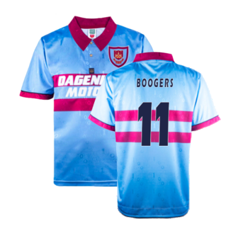 1995-1997 West Ham Pony Reissue Centenary Away Shirt (Boogers 11)