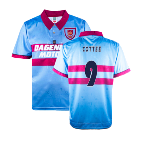 1995-1997 West Ham Pony Reissue Centenary Away Shirt (Cottee 9)