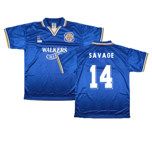 1995 Leicester City Home Retro Shirt (SAVAGE 14)