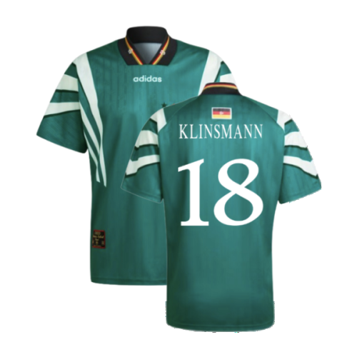 1996 Germany Euro 96 Away Shirt (Klinsmann 18)