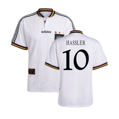 1996 Germany Euro 96 Home Shirt (Hassler 10)