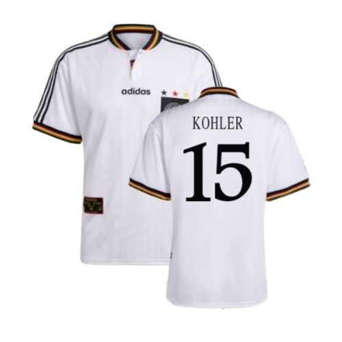 1996 Germany Euro 96 Home Shirt (Kohler 15)