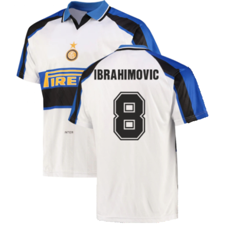 1996 Inter Milan Away Shirt (IBRAHIMOVIC 8)