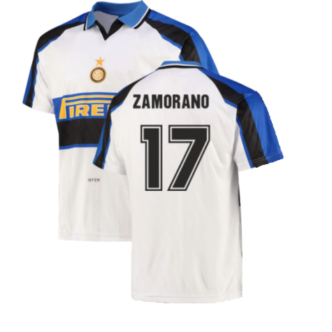 1996 Inter Milan Away Shirt (Zamorano 17)