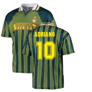 1996 Inter Milan Fourth Shirt (ADRIANO 10)