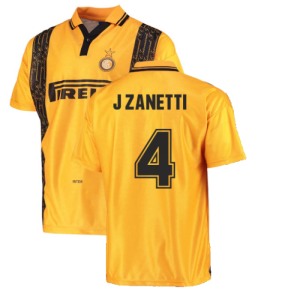 1996 Inter Milan Third Shirt (J ZANETTI 4)