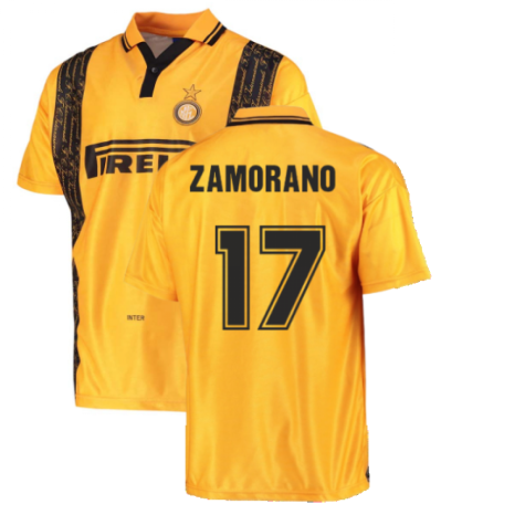 1996 Inter Milan Third Shirt (Zamorano 17)