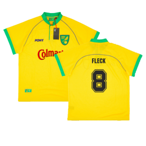 1997-1999 Norwich City Home Pony Reissue Shirt (Fleck 8)