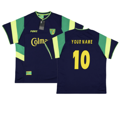 1997-1999 Norwich City Third Pony Retro Shirt (Your Name)