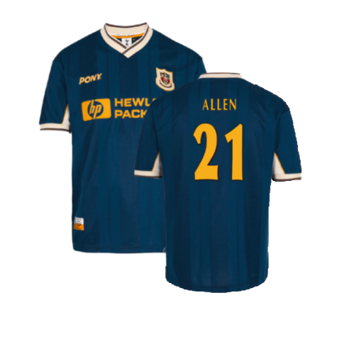 1997-1999 Tottenham Away Pony Reissue Shirt (Allen 21)