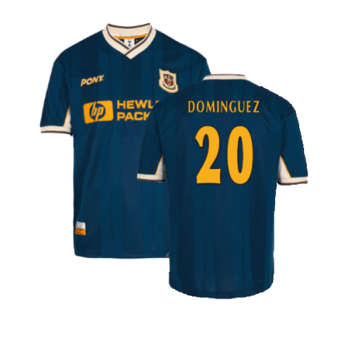 1997-1999 Tottenham Away Pony Reissue Shirt (Dominguez 20)