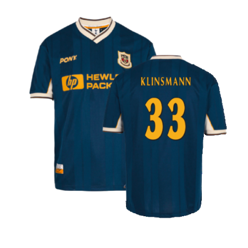 1997-1999 Tottenham Away Pony Reissue Shirt (Klinsmann 33)