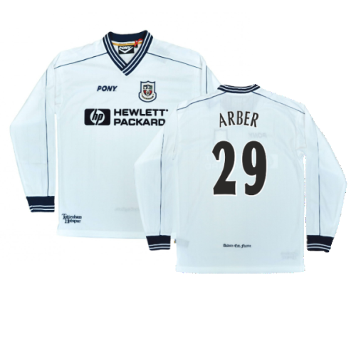 1997-1999 Tottenham Home LS Pony Retro Shirt (Arber 29)