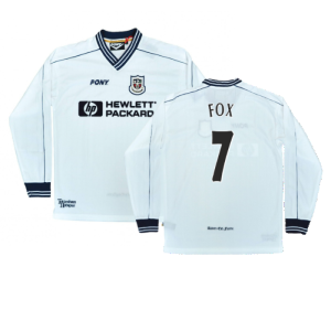 1997-1999 Tottenham Home LS Pony Retro Shirt (Fox 7)