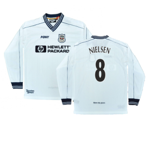 1997-1999 Tottenham Home LS Pony Retro Shirt (Nielsen 8) 1997-1999 Tottenham Home LS Pony Retro Shirt (Nielsen 8)