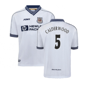 1997-1999 Tottenham Home Pony Retro Shirt (Calderwood 5)