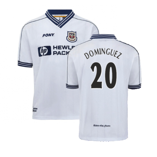 1997-1999 Tottenham Home Pony Retro Shirt (Dominguez 20)