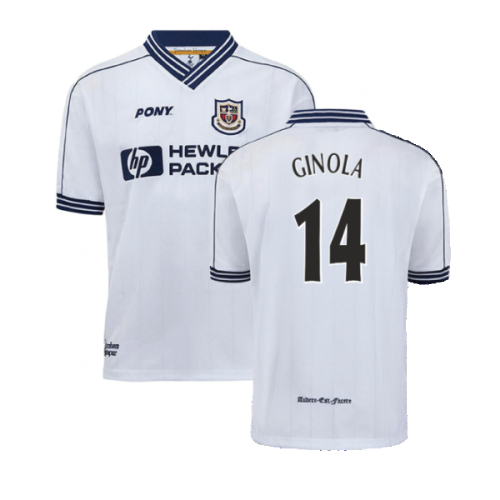 1997-1999 Tottenham Home Pony Retro Shirt (Ginola 14)