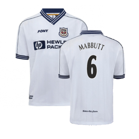 1997-1999 Tottenham Home Pony Retro Shirt (Mabbutt 6)