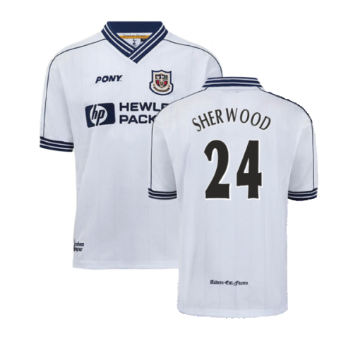 1997-1999 Tottenham Home Pony Retro Shirt (Sherwood 24)