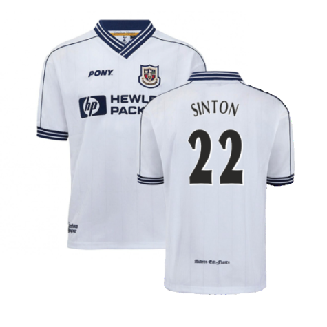 1997-1999 Tottenham Home Pony Retro Shirt (Sinton 22)