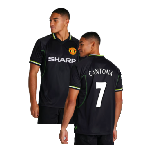 1998-1999 Manchester United Retro Third Shirt (Cantona 7)