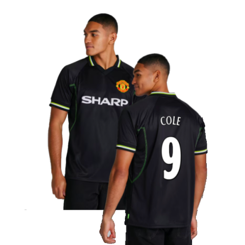 1998-1999 Manchester United Retro Third Shirt (Cole 9)