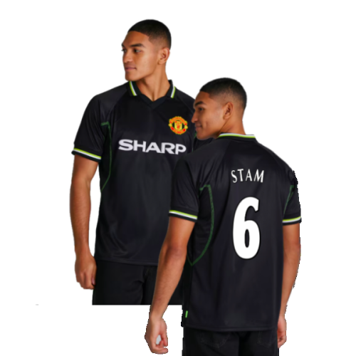 1998-1999 Manchester United Retro Third Shirt (Stam 6)