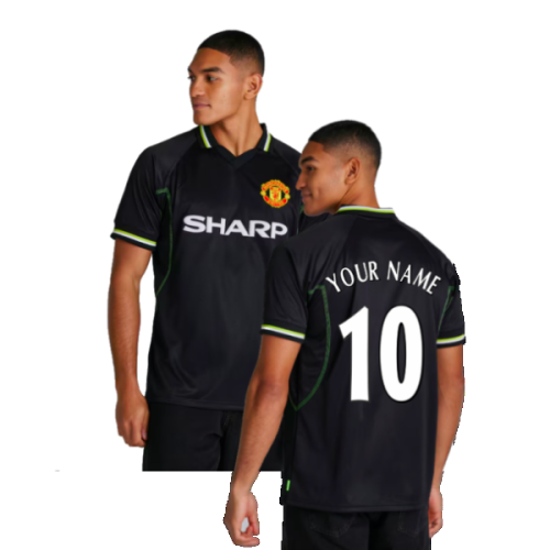 1998-1999 Manchester United Retro Third Shirt (Your Name)